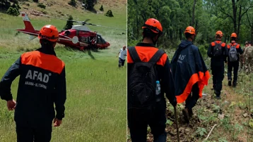 Dağlık arazide kaybolan vatandaş 6 gün sonra sağ olarak bulundu