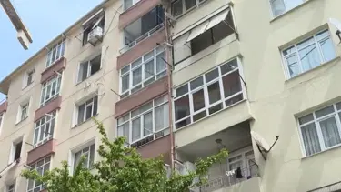 İstanbul'da kolonları patlayan 96 dairelik siteye tahliye