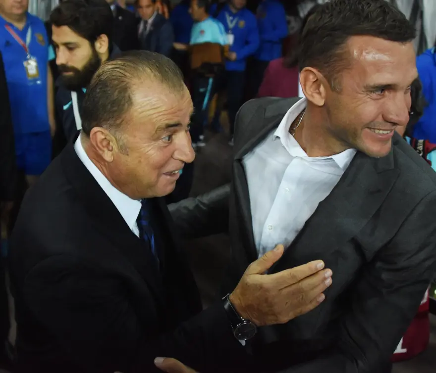 Fatih Terim ile Shevchenko hasret giderdi 4 Fatih Terim ile Shevchenko hasret giderdi 4