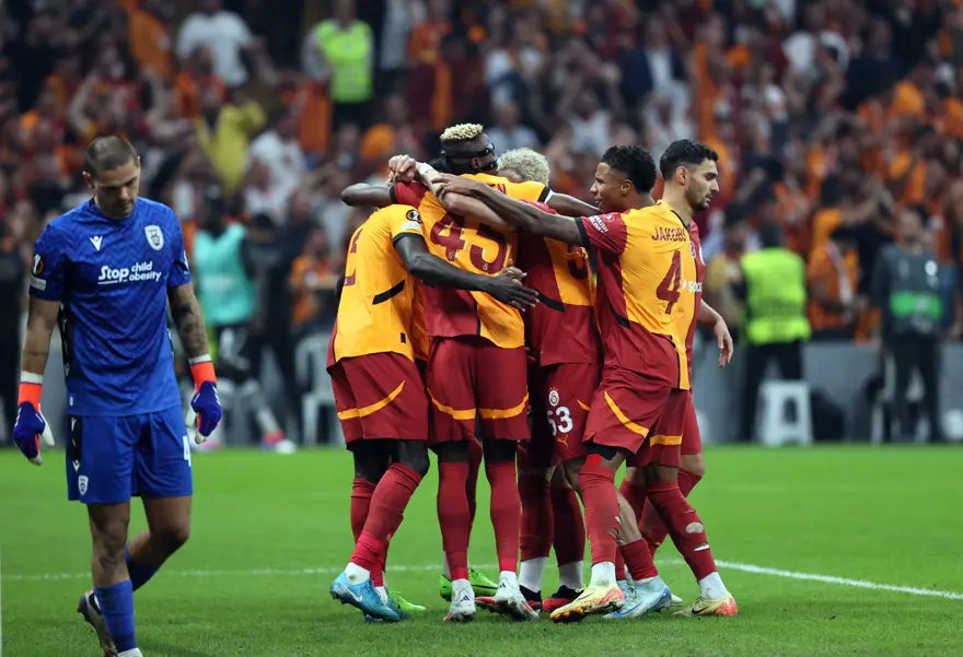 Galibiyetle başladı: Galatasaray, PAOK engelini 3 golle aştı 7
