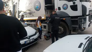 Samsun’da temizlik kamyonunun altında kalan yaya öldü