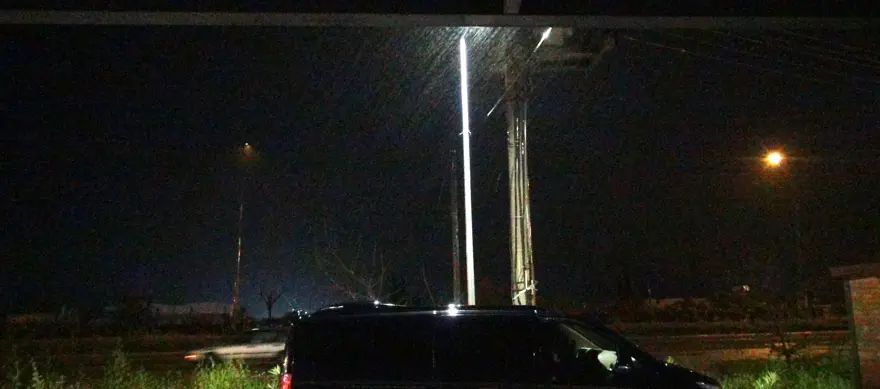 Hatay'da sağanak ve fırtına 