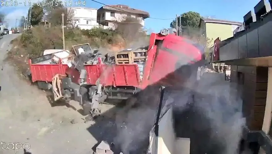 Sarıyer'de facia teğet geçti 5