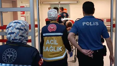 Polis ekipleri kaza kaptı: iki yaralı