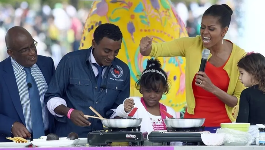 First Lady'nin en ilginç halleri 16