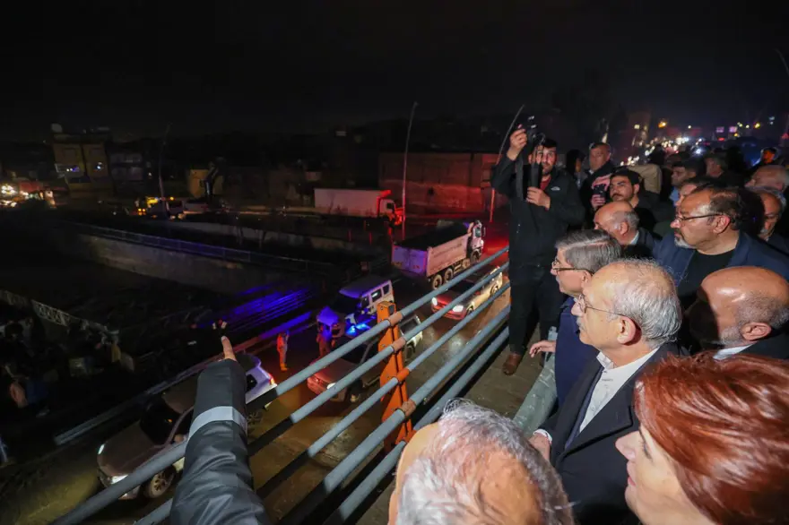 Kılıçdaroğlu, Akşener ve Davutoğlu selin vurduğu Şanlıurfa'da 5