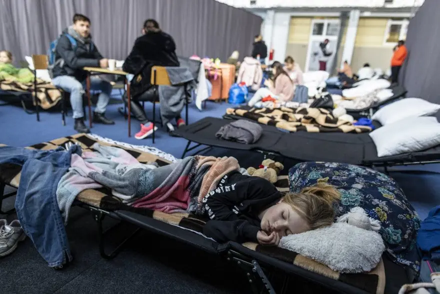 Mültecilerin dramı: Ukrayna'dan kitleler halinde kaçış 18