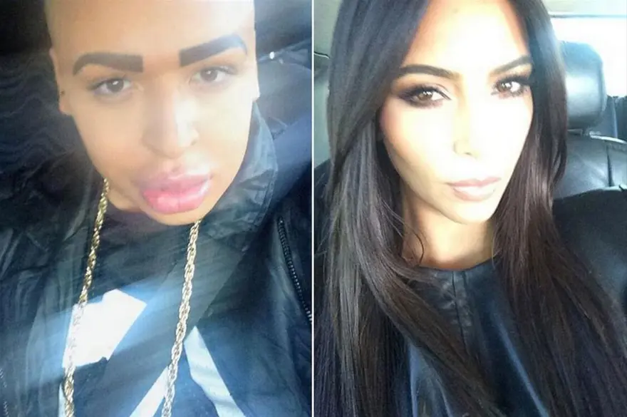 Kim Kardashian'a benzemek için servet harcadı 