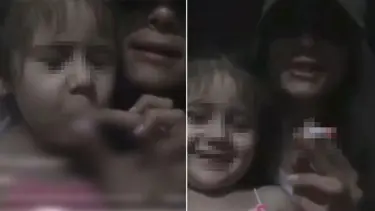 3 yaşındaki kuzenine canlı yayında sigara içiren kişi yakalandı