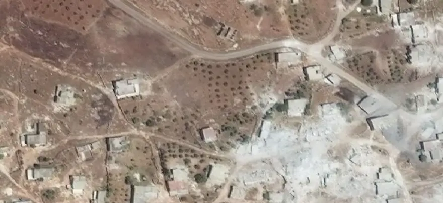 İdlib'deki yıkım hiç böyle görüntülenmemişti 12