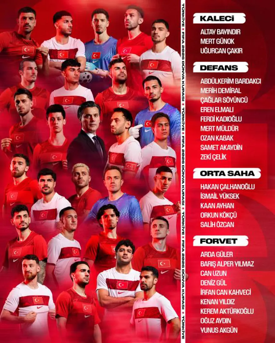 MİLLİ TAKIM KADROSU 4