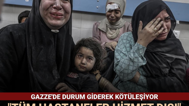 DSÖ: Gazze'de tahliye edilmesi gereken 10 bin hasta var