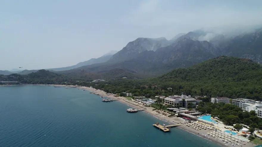 Antalya Kemer'deki orman yangını 4. gününde kontrol altına alındı 5