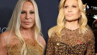 Moda ikonu Donatella Versace'yi görenler tanıyamadı! "Tarihteki en büyük değişim"