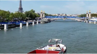 Fransa'nın Sen Nehri'ndeki triatlon antrenmanı kirlilik nedeniyle iptal edildi