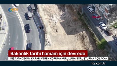 Tarihi hamam korunamadı ... (Eyüpsultan'daki hamam için Bakanlık devrede)