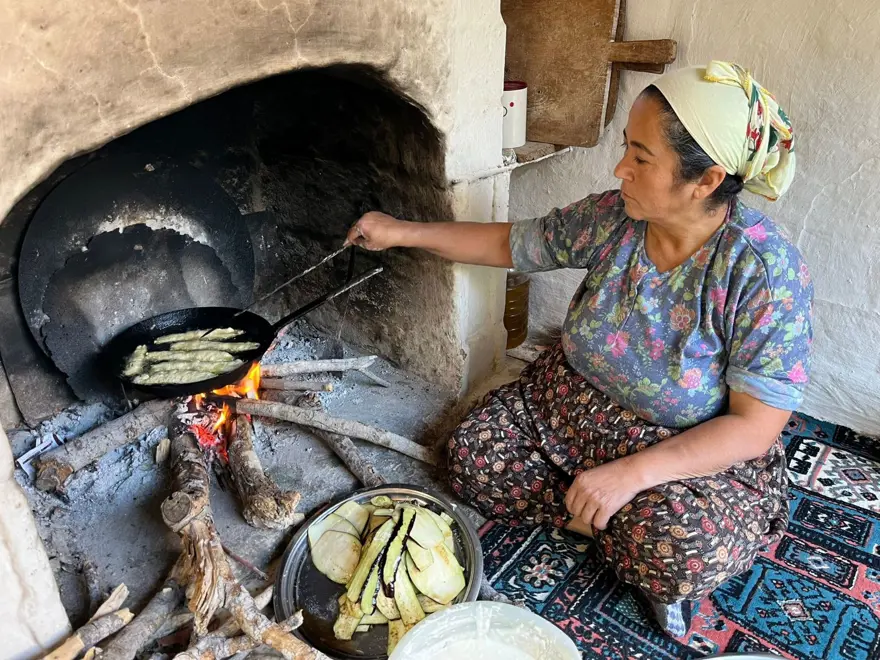 Bu köyde patlıcan et kadar kıymetli: ''Misafir geldiğinde hemen ikram ediyoruz'' 2