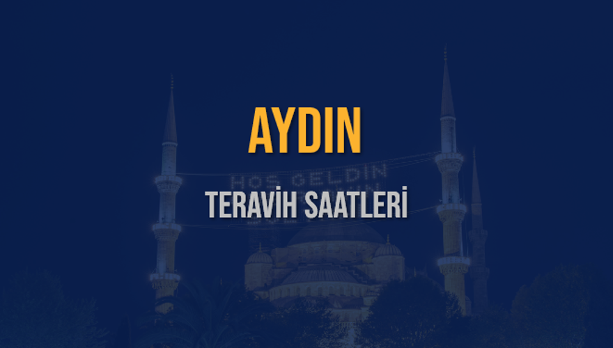 AYDIN TERAVİH SAATLERİ 5