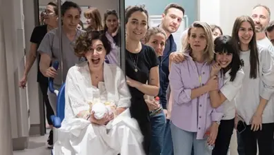 Bergüzar Korel'den oğlu Han'a: Muhteşem bir hediyeydin