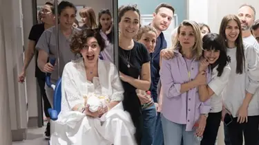 Bergüzar Korel'den oğlu Han'a: Muhteşem bir hediyeydin