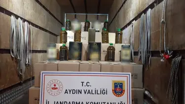 Aydın'da 14 bin litre sahte zeytinyağı ele geçirildi