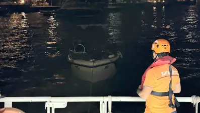 İstanbul Boğazı'nda tekne arızası