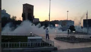 Eylemcilere müdahale anları Eylemcilere müdahale anları