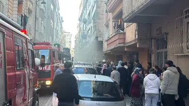 İstanbul'da tekstil atölyesinde yangın