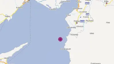 SON DAKİKA HABERİ: Hatay Yayladağı açıklarında art arda deprem