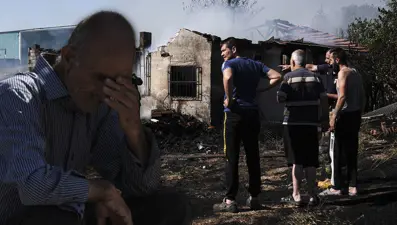 Ankara'da faciadan dönüldü: Yangına uykuda yakalandılar, köpekleri öldü