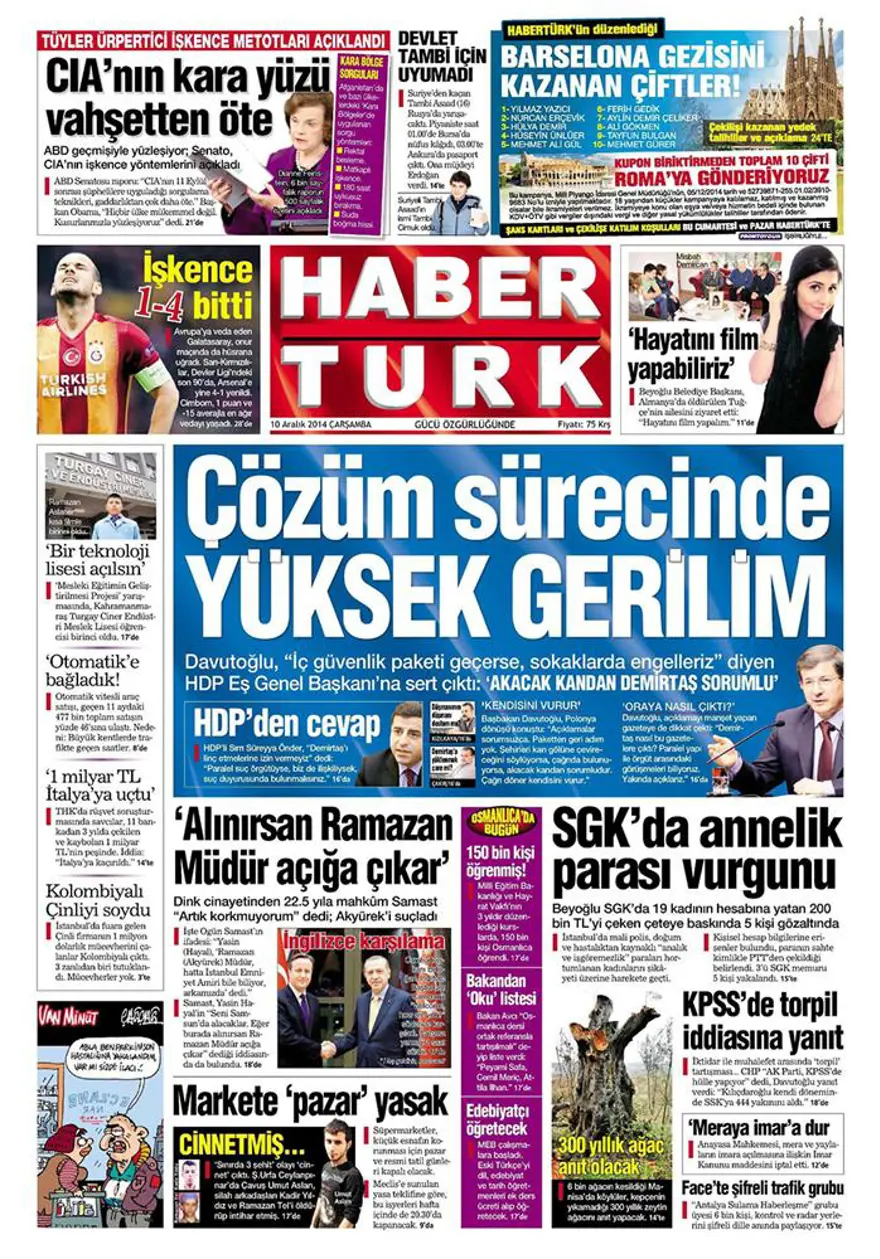 Gazete manşetleri 4