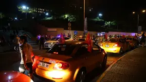 Taksicilerden ABD'ye tepki