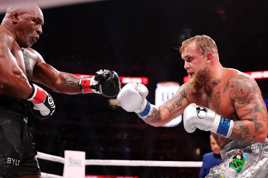 Mike Tyson-Jake Paul düellosu izleyici rekoru kırdı: Tyson'a 50 milyon dolar! 1