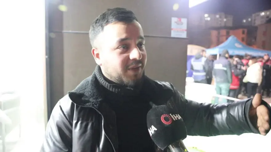 ANAHTARI OLMADIĞI İÇİN BİNAYA GİREMEDİ 4