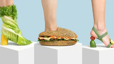 Yiyeceklerden üretilen ayakkabılar