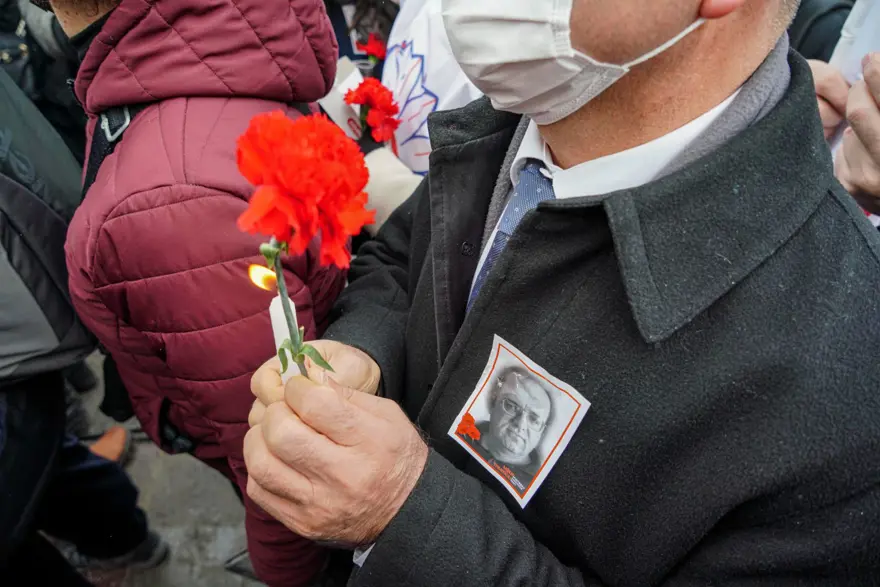 Uğur Mumcu, ölümünün 29'uncu yılında anıldı 3 Uğur Mumcu, ölümünün 29'uncu yılında anıldı 3