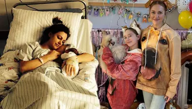 Meryem Uzerli'nin büyük kızı 11 yaşında: Bebeklik karelerini ilk kez paylaştı