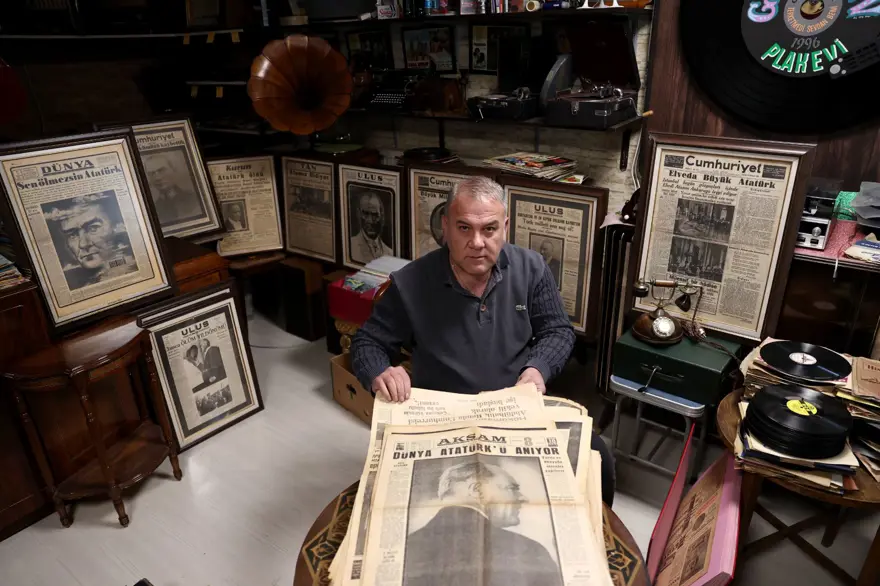 10 Kasım matemi gazetelerin tarihi manşetlerinde: Bir güneş söndü 3