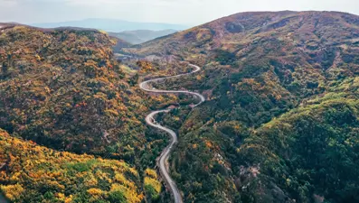 Sivas'taki Geminbeli Geçidi sonbaharda bir başka güzel