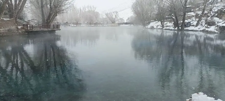 Anadolu’nun nazar boncuğu: Sivas’ta donmayan tek göl 