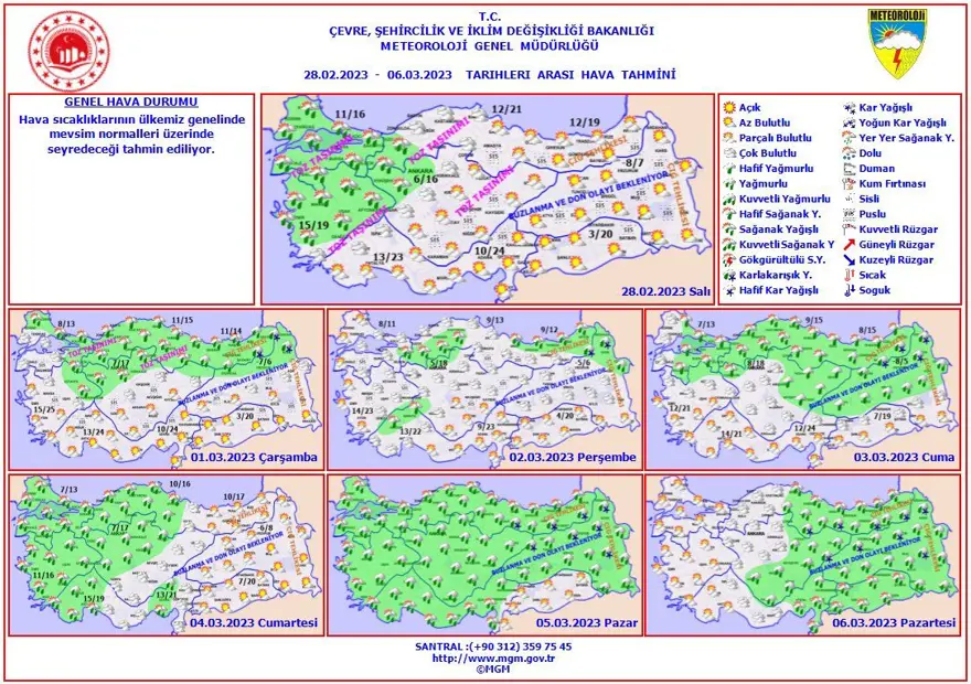 Sıcaklık artıyor, çöl tozuna dikkat! (Bugün ve hafta genelinde hava nasıl olacak?) 6