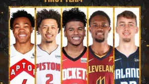NBA'de sezonun en iyi çaylak takımları belli oldu NBA'de sezonun en iyi çaylak takımları belli oldu