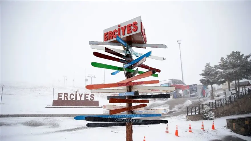 Erciyes'te sezon açılmadan oteller doldu taştı 1