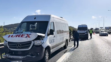 Kuzey Marmara Otoyolu'nda zincirleme trafik kazası