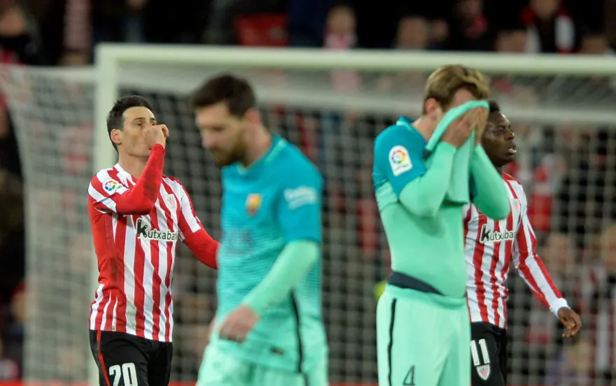 Barcelona 10 maç sonra kaybetti 5