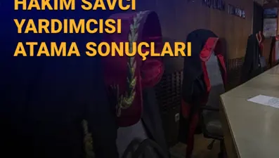 Adalet Bakanlığı 2.dönem hakim ve savcı yardımcıları atamaları yapıldı (Hakim ve savcı yardımcısı atama sonuç sorgulama)