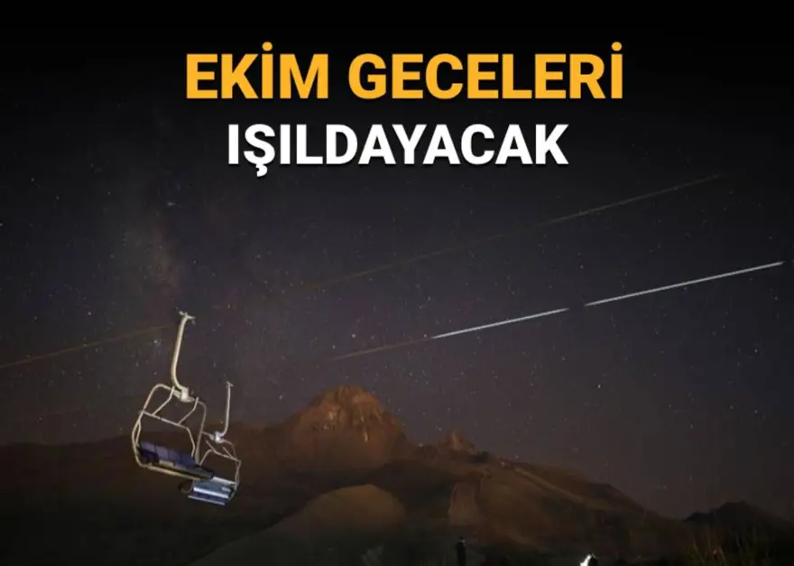 Orionid ve Draconid meteor yağmurları ekim gökyüzünü aydınlatacak: En yoğun ne zaman, saat kaçta görülebilecek? Orionid ve Draconid meteor yağmurları ekim gökyüzünü aydınlatacak: En yoğun ne zaman, saat kaçta görülebilecek?