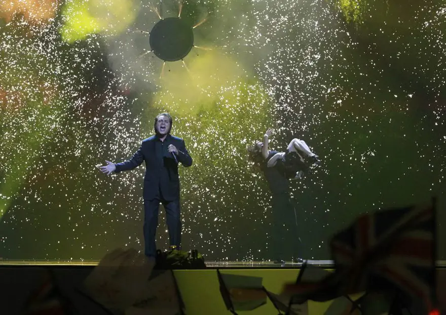 Eurovision final gecesinden kareler 25