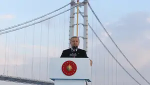 Osmangazi Köprüsü açıldı Osmangazi Köprüsü açıldı