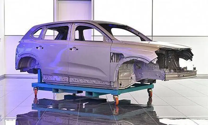 Yerli otomobilin montajından ilk görüntü 6 Yerli otomobilin montajından ilk görüntü 6